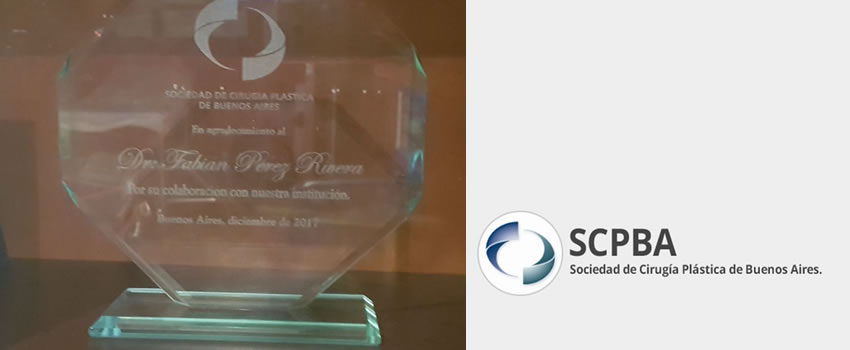 Reconocimiento de la SCPBA al Dr. Prez Rivera