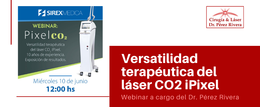 Webinar: Versatilidad terapéutica del láser CO2 iPixel